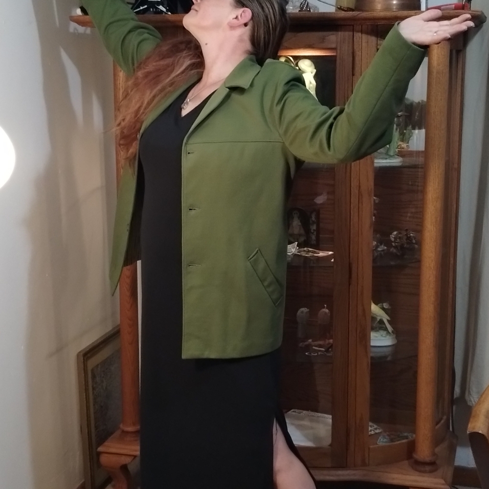 Vintage green jacket